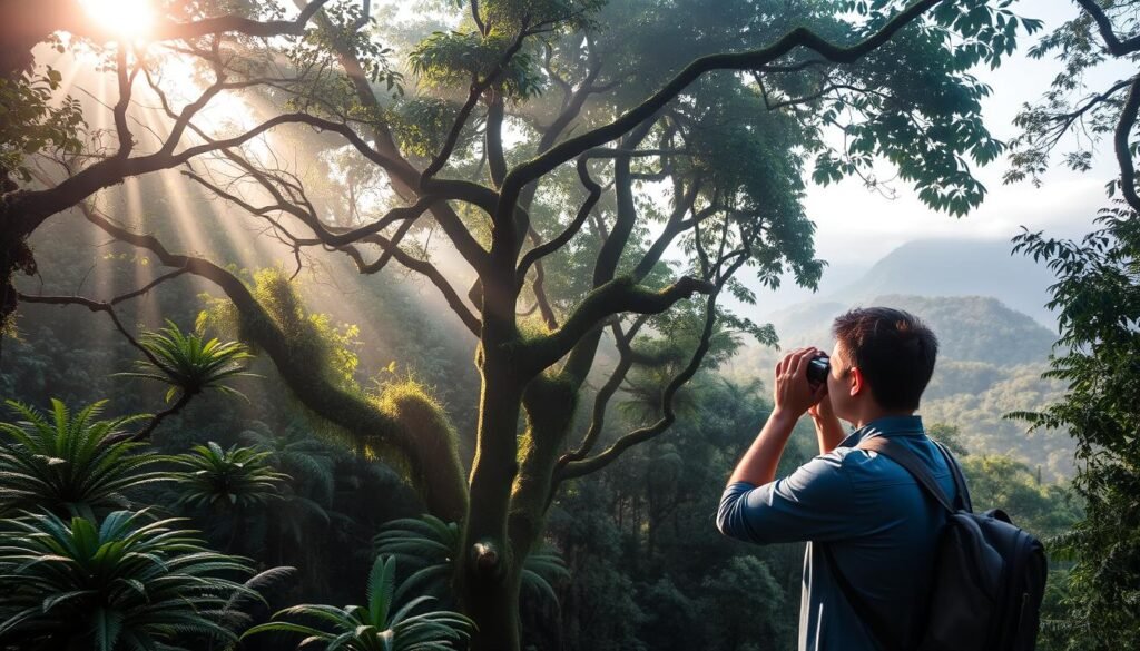 bosque nublado birdwatching