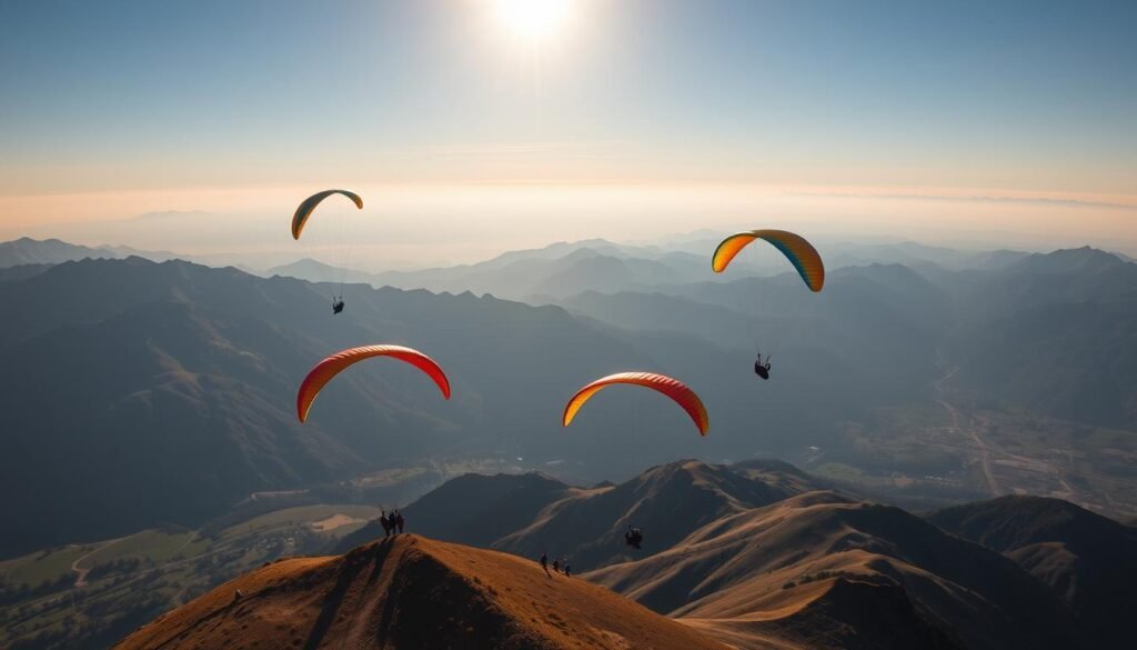 spots parapente Andes